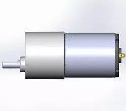 Dia. 37.3mm DC Spur Gear Motor - OD37.3mm dc spur gear brushed motor